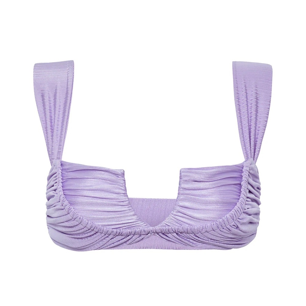 Elegant Lavender Bikini Set - Picture 2 of 4